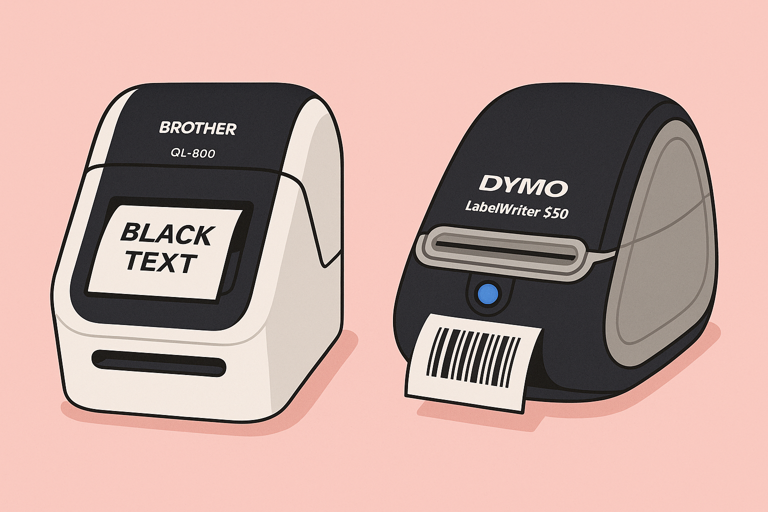 Brother QL-800 – alternatíva a Dymo LabelWriter 550-hez