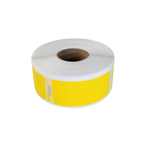 Dymo 11352 kompatibilis sárga címkék, 25 x 54mm, 500 címke