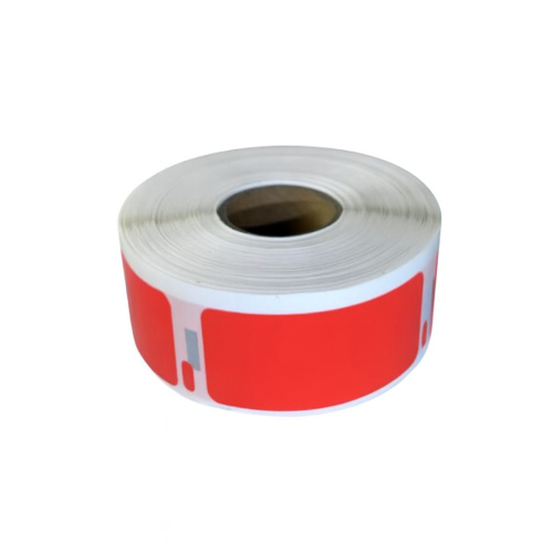 Dymo 11352 kompatibilis piros címkék, 25 x 54mm, 500 címke
