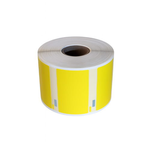 Dymo 11354 kompatibilis sárga címkék, 57 x 32mm, 1000 címke