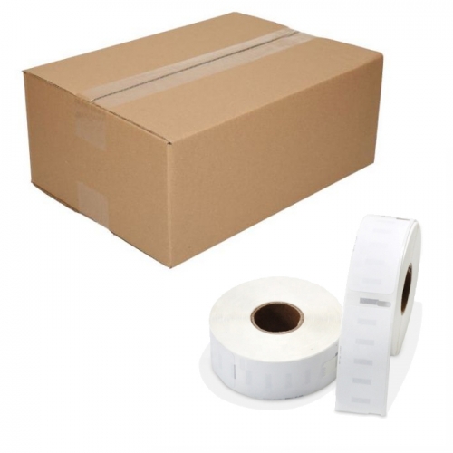 10 tekercs Dymo 11352 kompatibilis címkék, 25 x 54mm, 500 címke