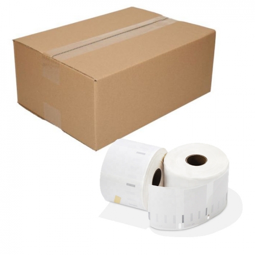 10 tekercs Dymo 11354 Eltávolítható kompatibilis címkék, 57 x 32mm, 1000 címke
