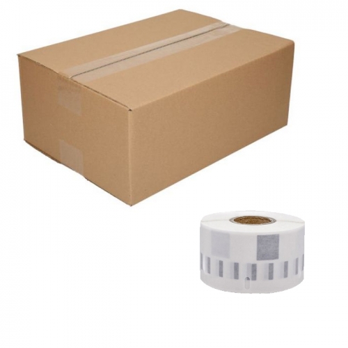 10 tekercs Dymo 99013 kompatibilis címkék, 36 x 89mm, 260 címke