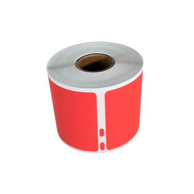 Dymo 99014 piros kompatibilis címkék