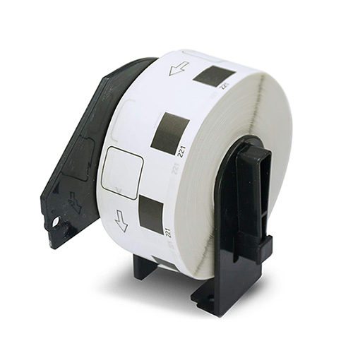 Brother DK-11221 kompatibilis címkék, 23 x 23mm, 1000 címke